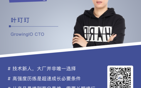 GrowingIO叶玎玎：技术要能够成就他人，享受更高级的自由