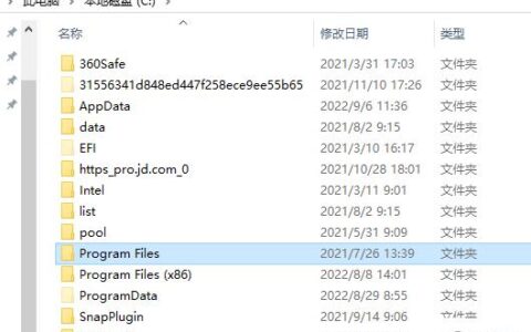 program files可不可以删除