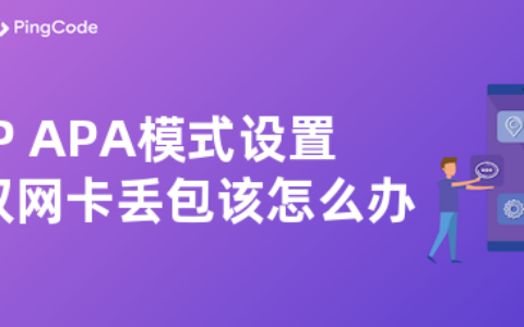 HP APA模式设置导致双网卡丢包该怎么办