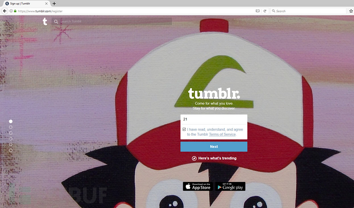 如何分析绕过Tumblr用户注册过程中的reCAPTCHA验证
