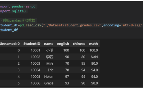 Python怎么使用sqlite3第三方库读写SQLite数据库