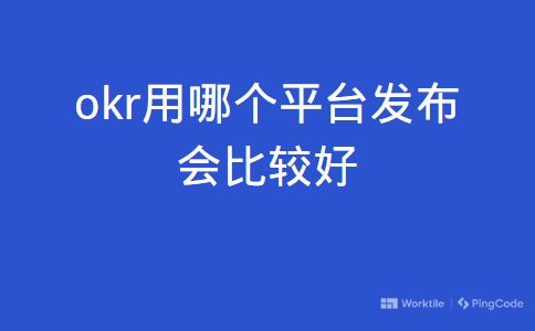 okr用哪个平台发布会比较好