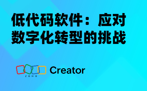 低代码软件：应对数字化转型的挑战