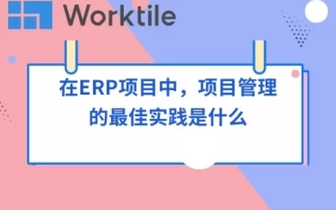 在ERP项目中，项目管理的最佳实践是什么