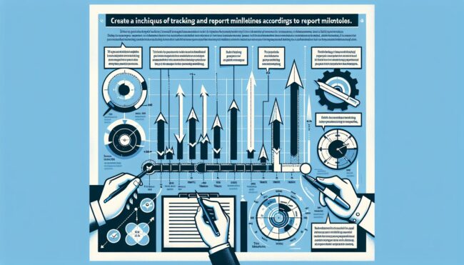 甘特图中的里程碑跟踪和报告技巧是什么