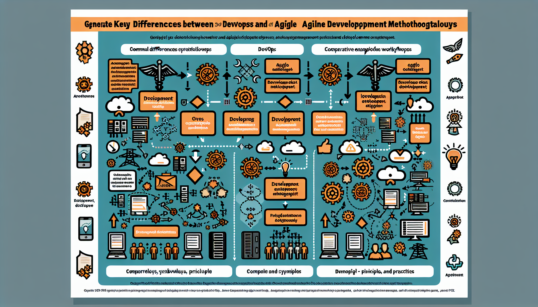 DevOps和Agile开发的主要区别是什么