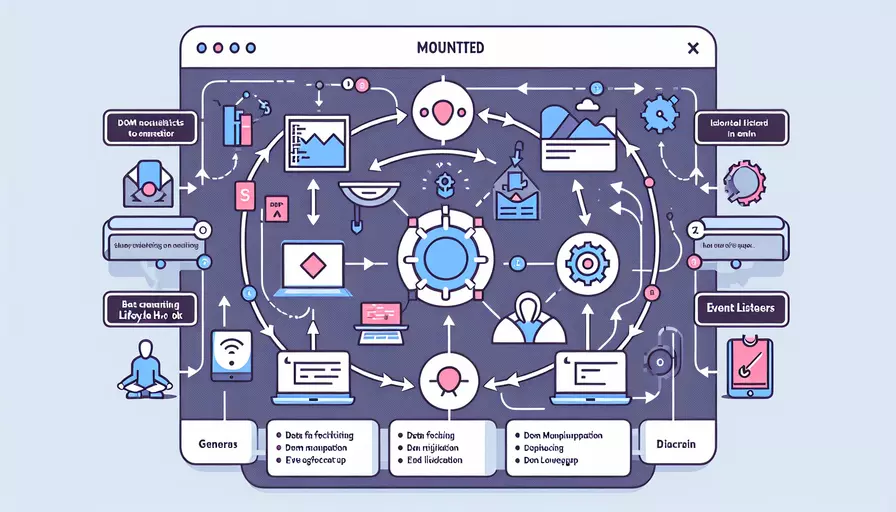 vue mouned一般做什么