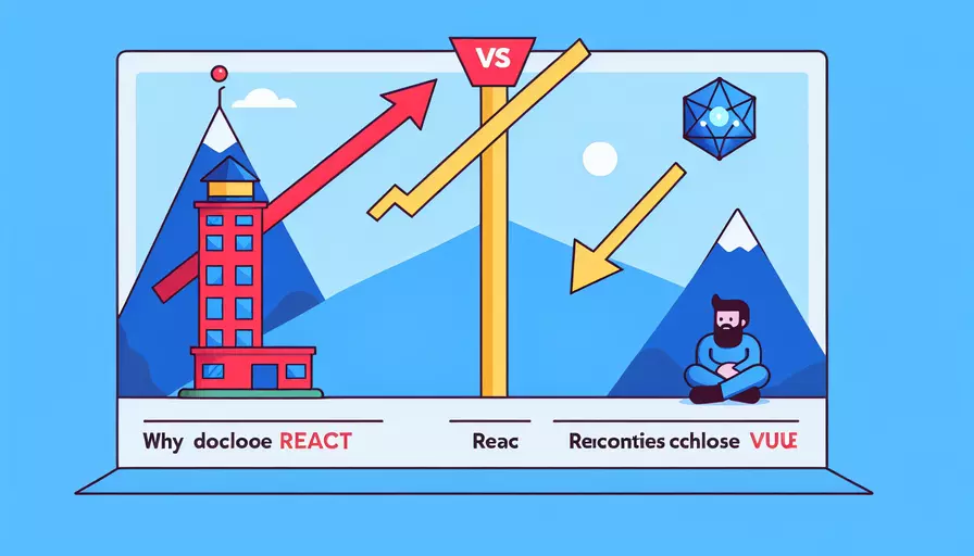 为什么公司用react不用vue