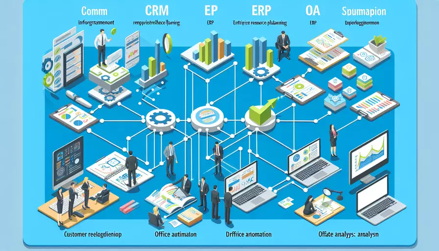 CRM、ERP、OA三者的区别和联系分析