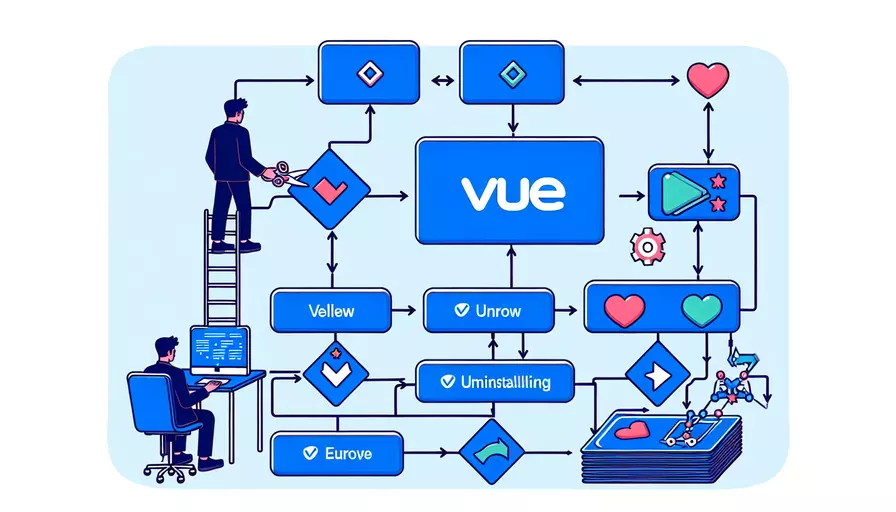 如何卸载全部vue