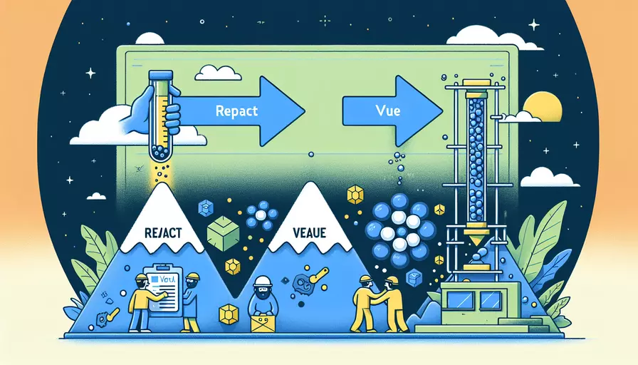 react为什么比vue更适合大项目