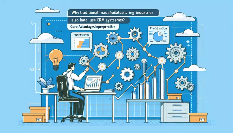 传统制造业为什么也需要用CRM系统？核心优势解读