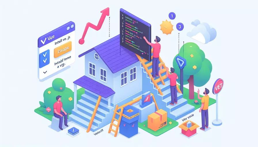 如何用js安装vue