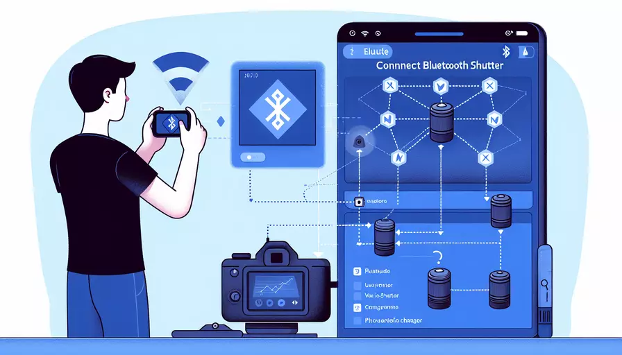 VUE如何连接蓝牙快门