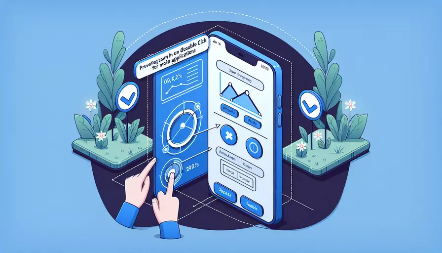 vue如何防止移动端双击变大