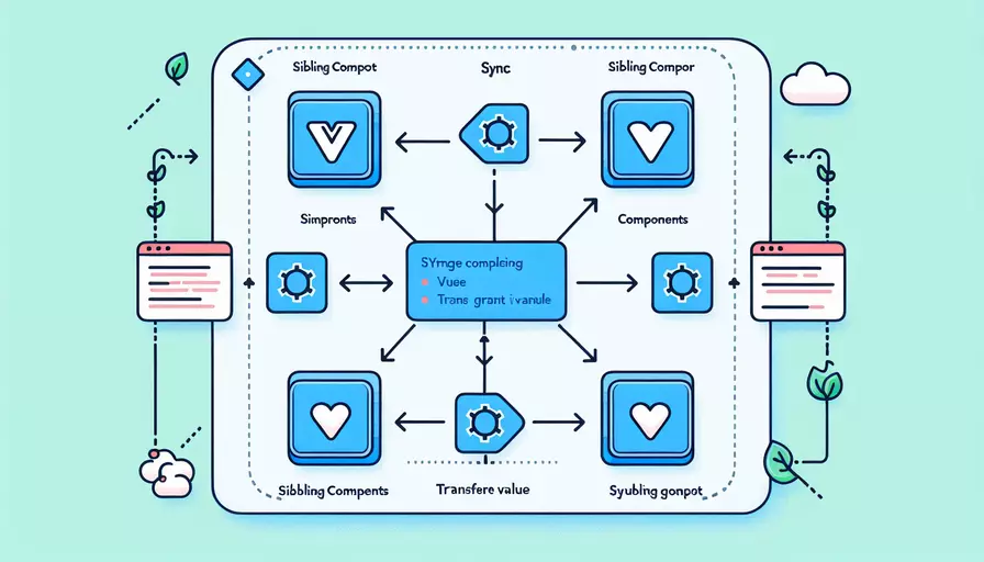 vue兄弟组件如何传值sync