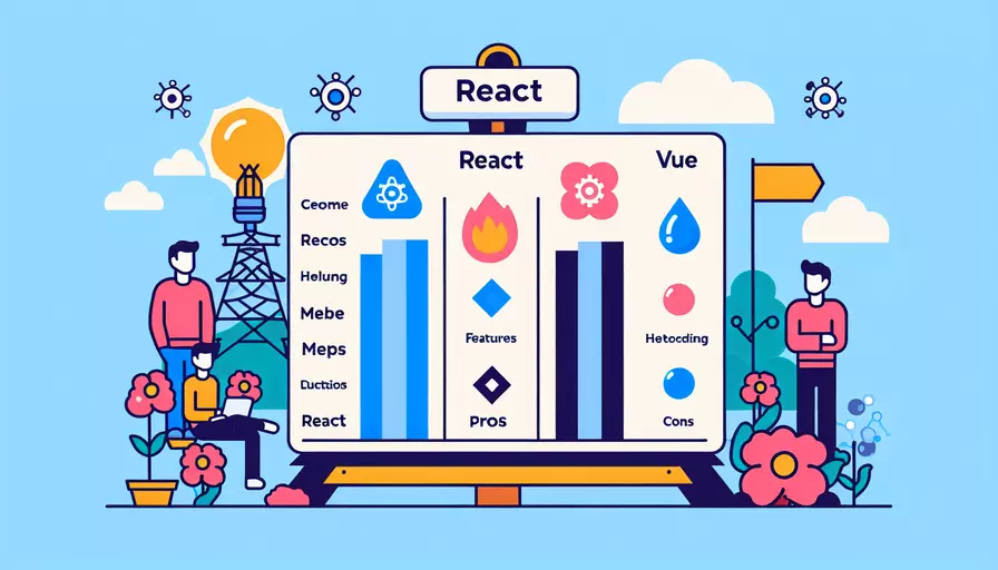 如何比较React和vue