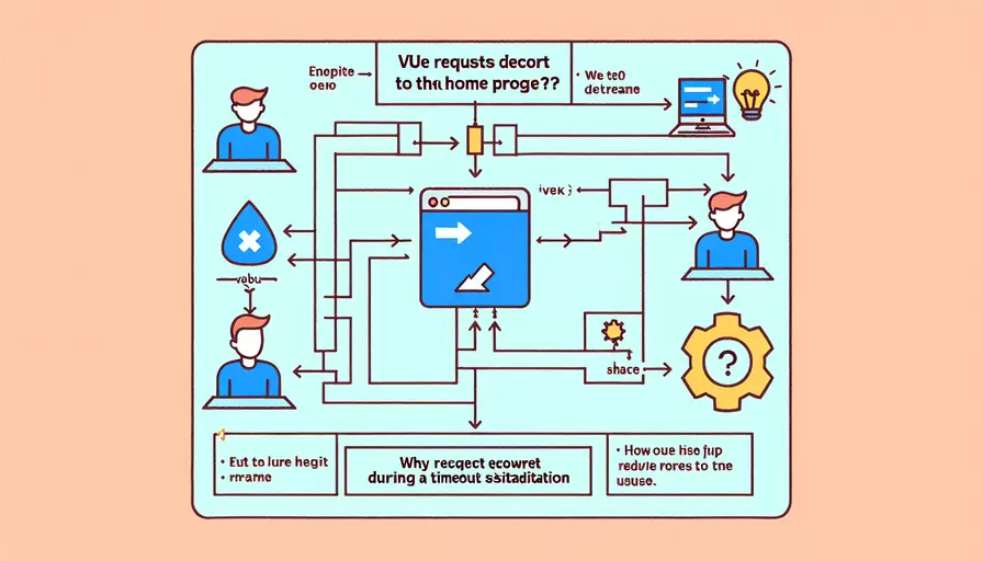 vue请求超时为什么返回主页