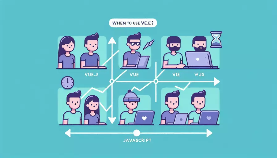 什么时候用vue什么时候用js