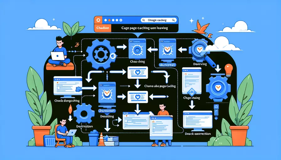 vue页面缓存如何离开判断销毁