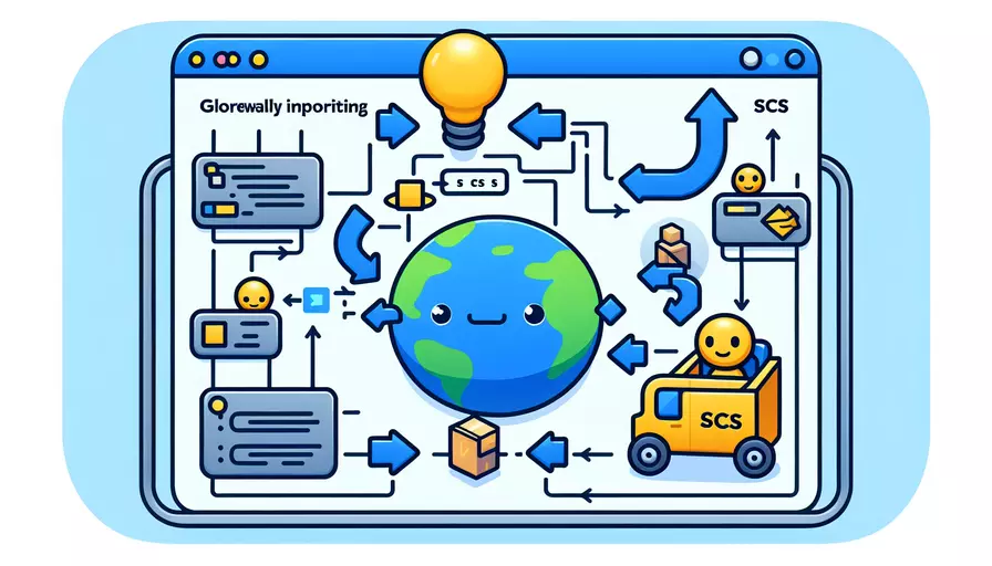 vue 如何全局引入scss