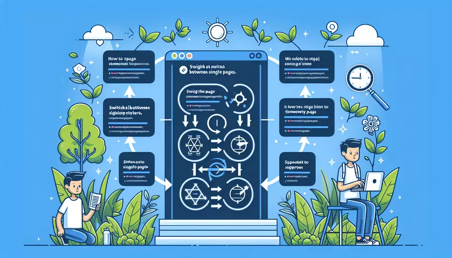 vue单页面如何切换