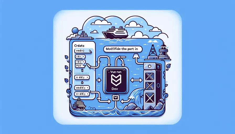 vue run dev 如何修改端口