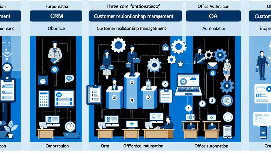 CRM与OA的区别是什么？对比3大核心功能