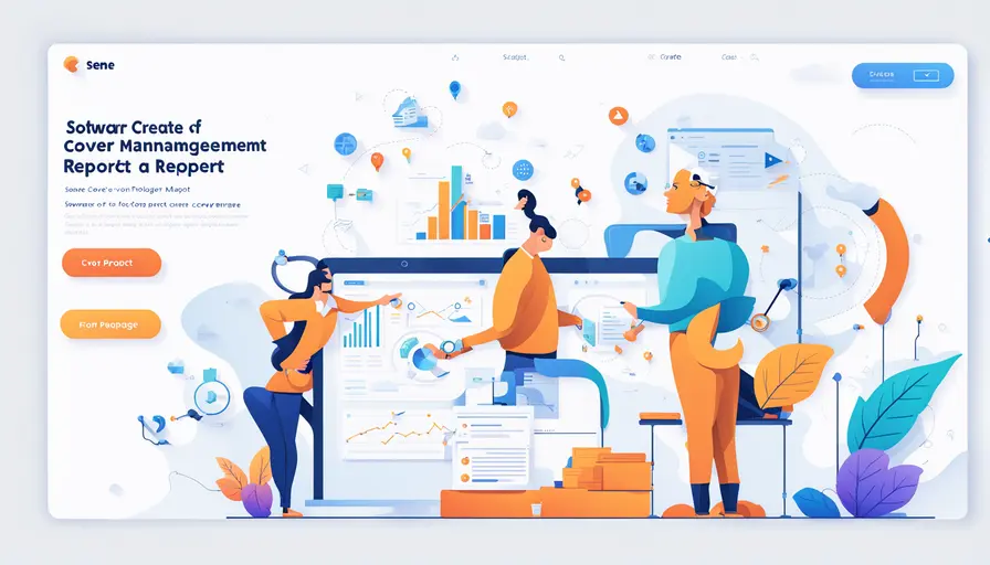 软件项目管理封面怎么做