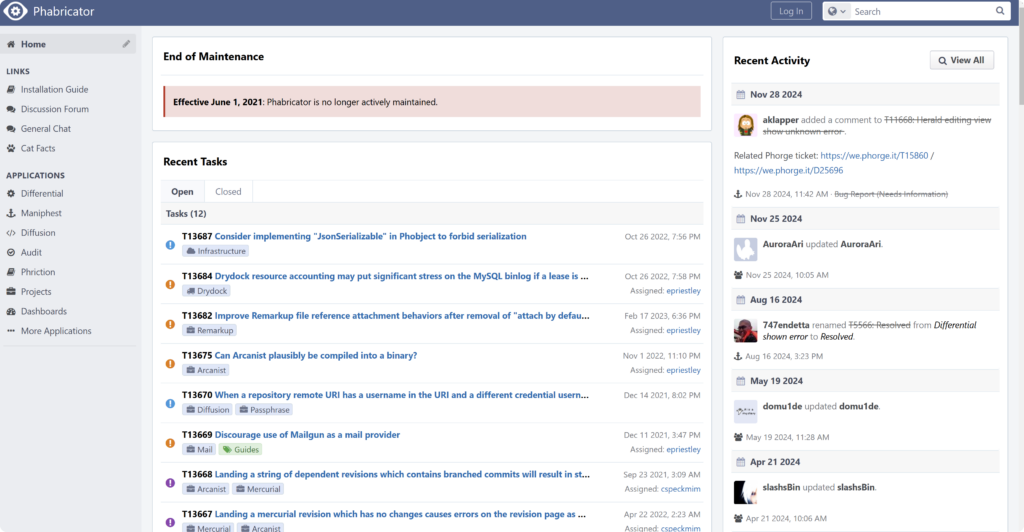 除了Redmine，还有哪些不错的开源项目管理系统？分享29款