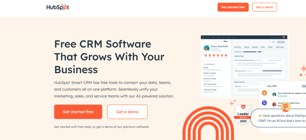 2025年十大客户关系管理软件排行榜