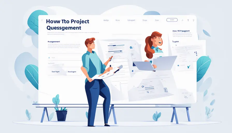 项目管理提问卡怎么写的