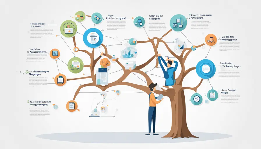 项目管理树状图怎么画