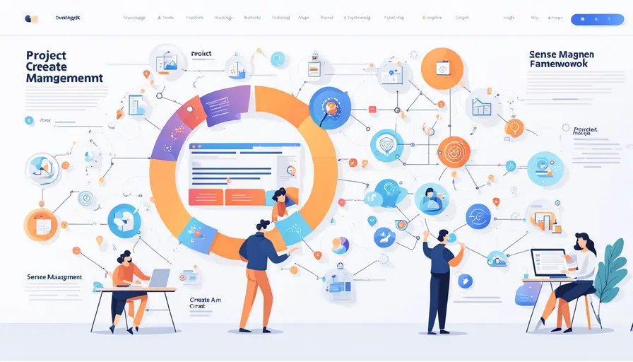 项目管理架构图怎么做