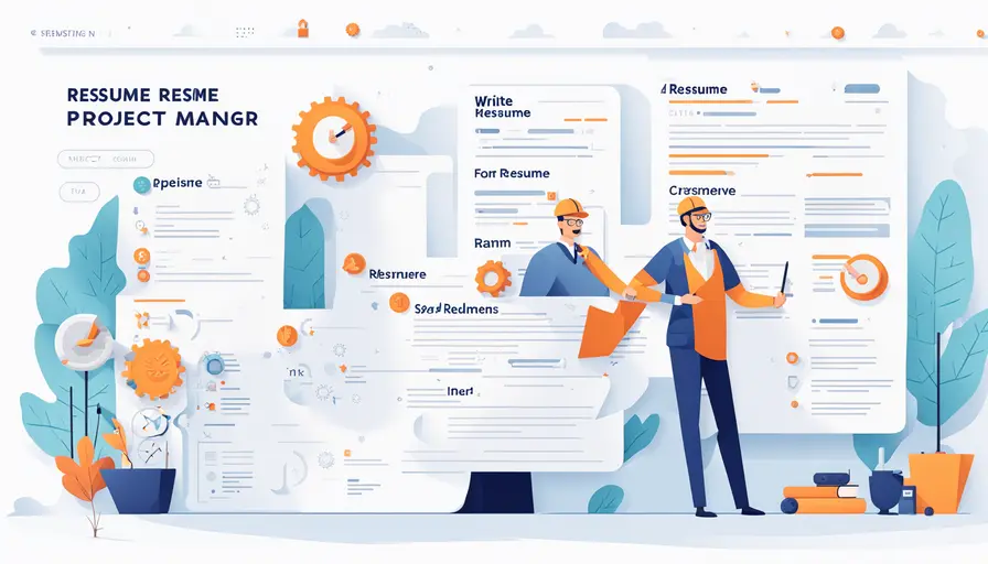 项目管理师怎么写简历