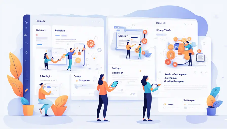 目标管理app子项目怎么设置