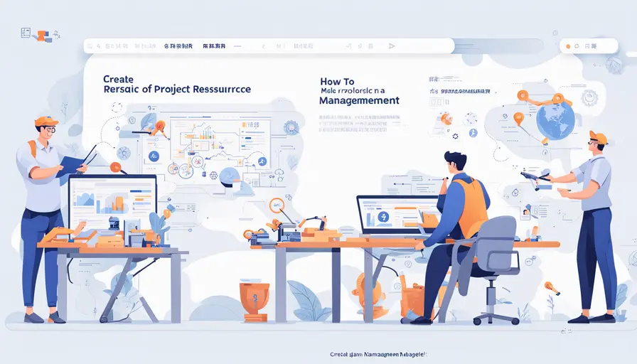 项目资源管理表格怎么做