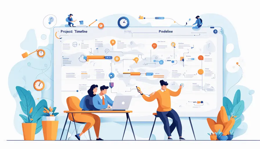 项目管理轴线图怎么画