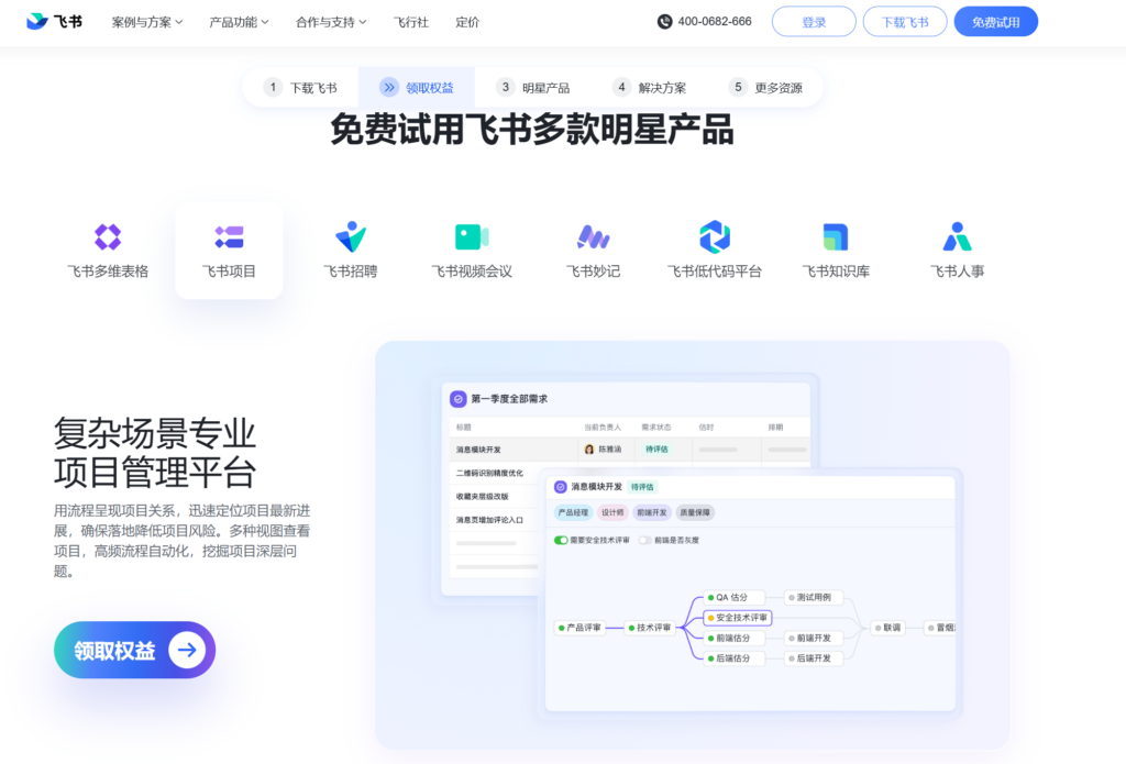 大中型企业常用的 5 款项目管理系统推荐