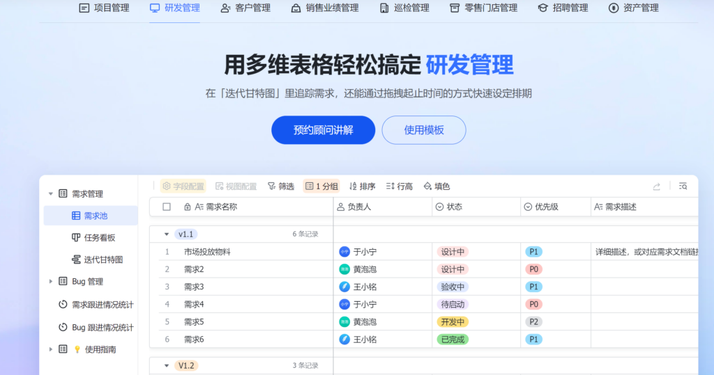 需求管理平台哪个好?分享产品团队常用的19款