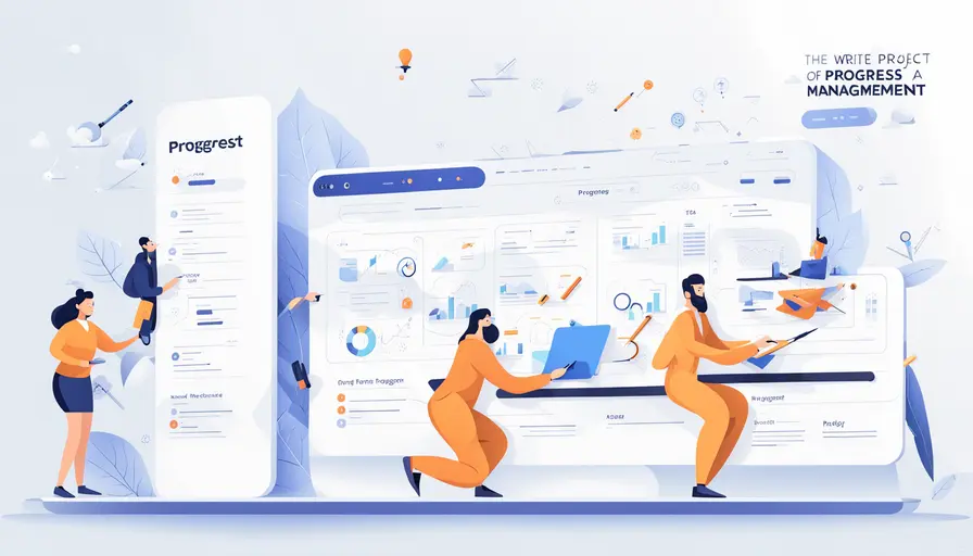 管理记录项目进度怎么写