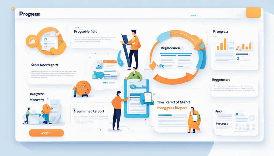 进度管理月报怎么写范本