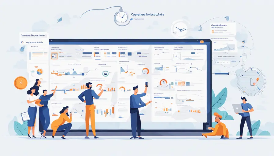 运营怎么管理项目进度表