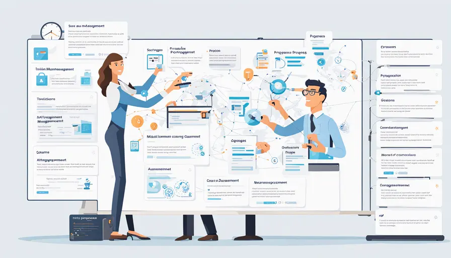 进度管理场景图怎么画的