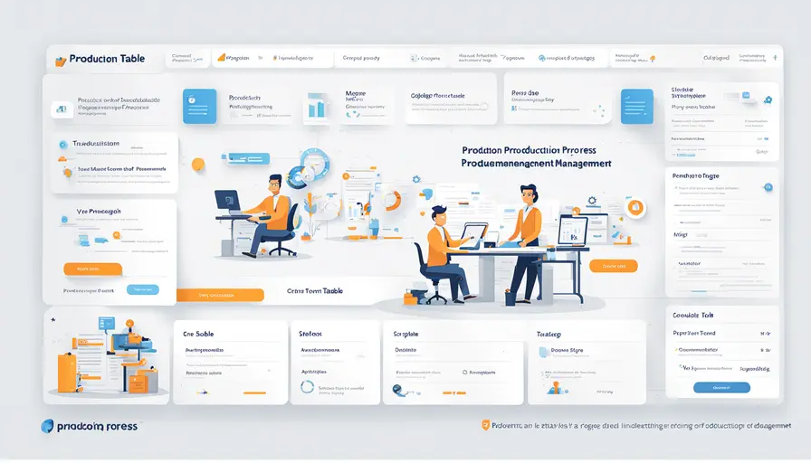 生产进度管理表怎么做