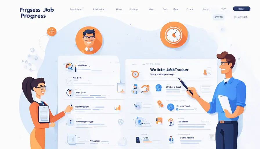 找工作进度管理怎么写