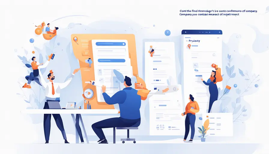 如何找公司的项目经理联系方式