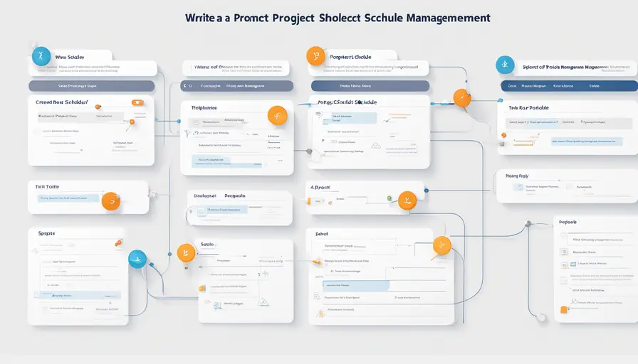 项目进度管理表模板怎么写