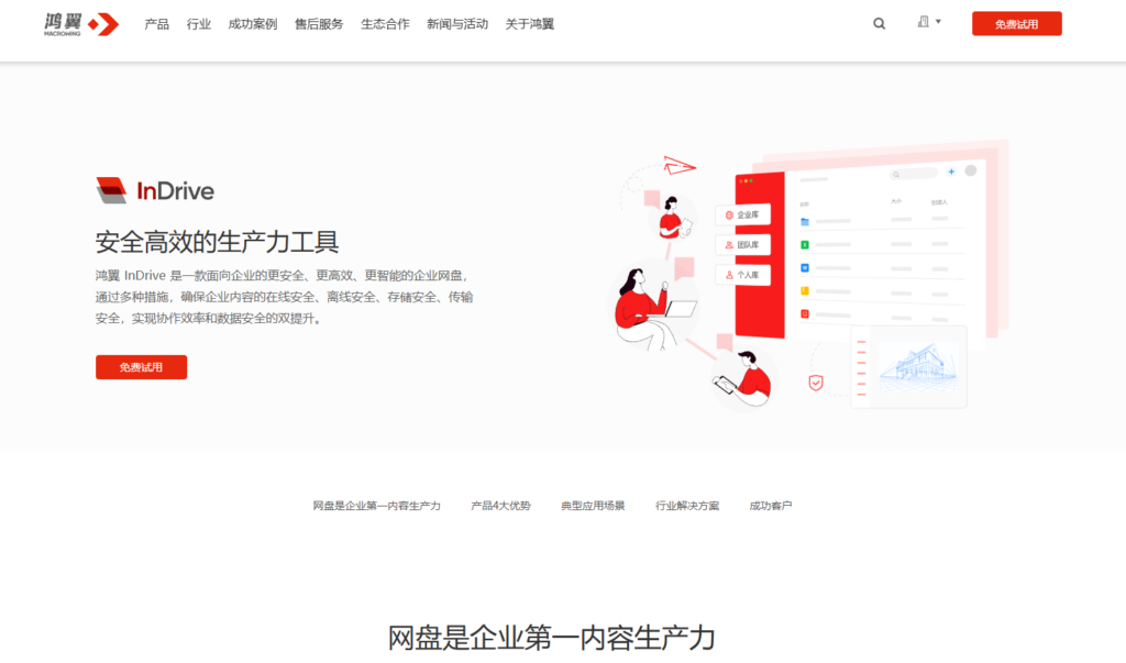 2025年企业文件共享网盘工具大盘点