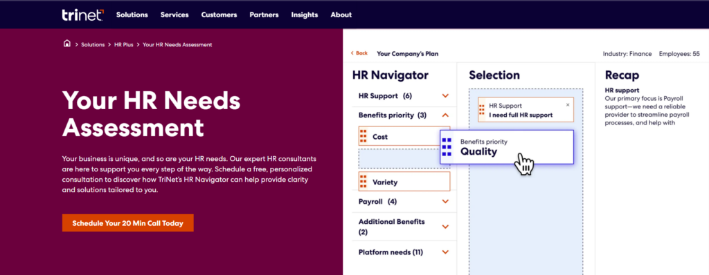选择最佳人力资源管理系统：18款供应商对比